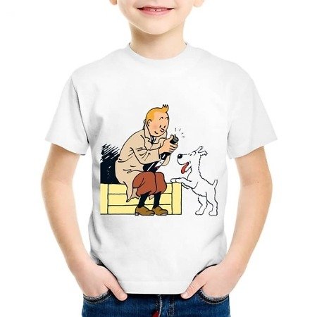 T-shirt Tintin et Milou enfant