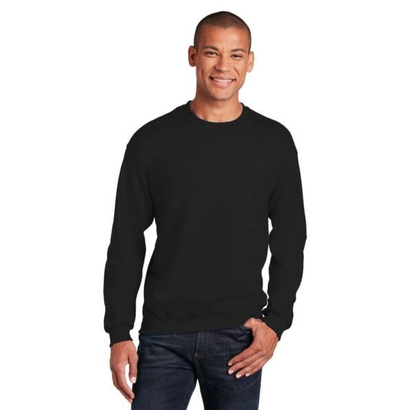 sweatshirt personnalisable noir 1