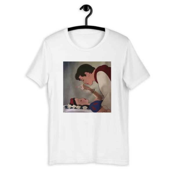 T-shirt Blanche Neige Parodie Disney Fuck
