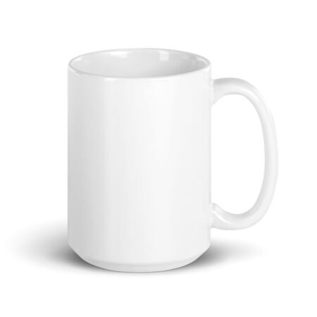 Mug personnalisé Blanc Brillant – XL