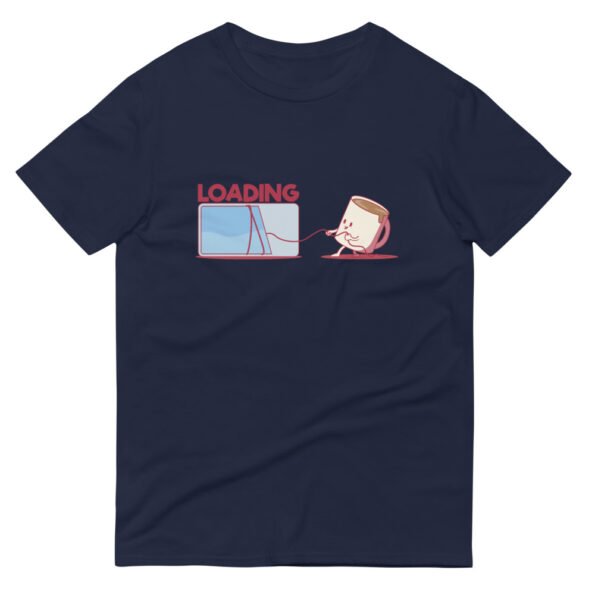 T-shirt Loading Café Geek en Coton épais – Homme
