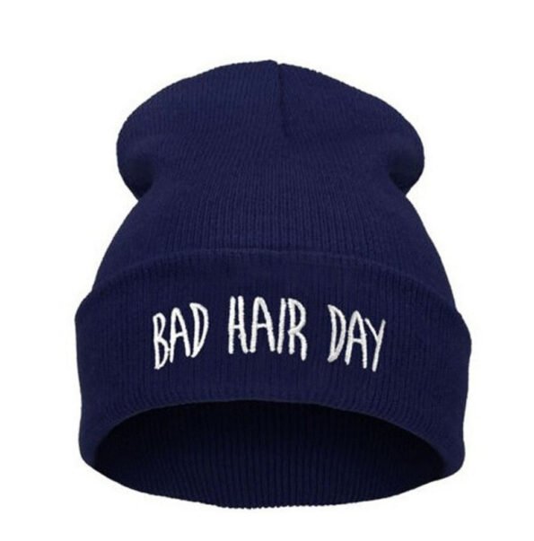 Bonnet Bad Hair Day – Bleu Marine