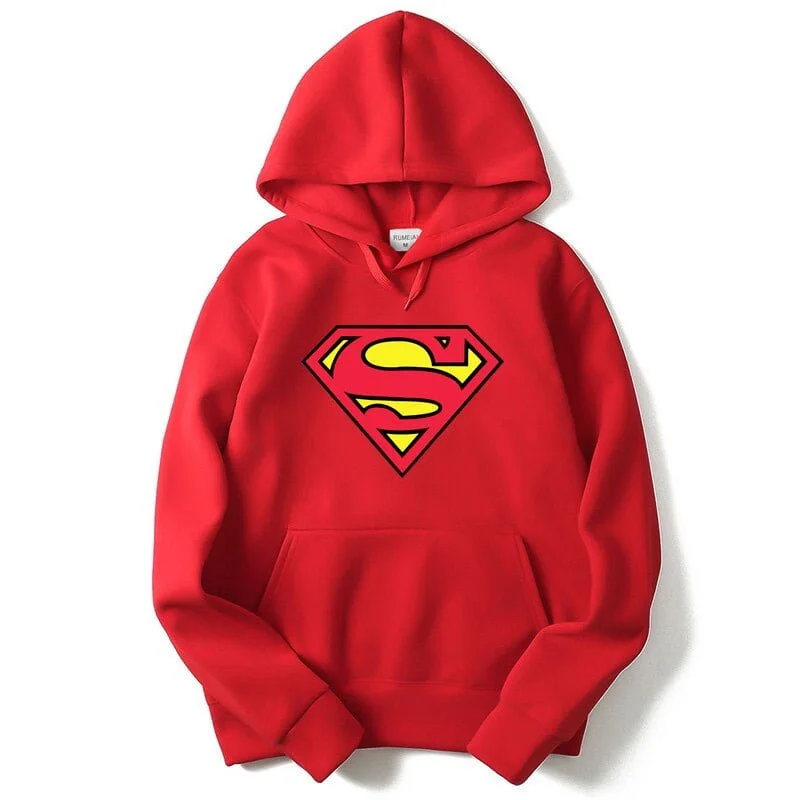 Sweat à Capuche Superman Man Of Steel Movie Shield - 100% Officiel DC Comics