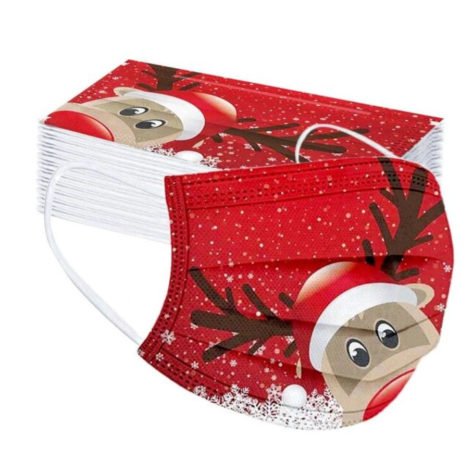masque-noel-jetables-rouge-renne masque-noel-jetables-rouge-renne
