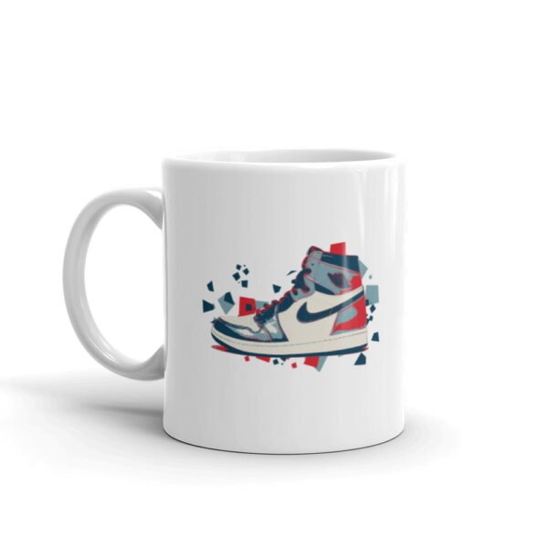 Mug Air Jordan 1 Artwork Blanc Brillant