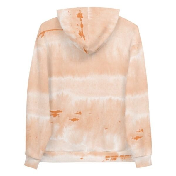 Sweat Personnalisé Pêche Tie and Dye