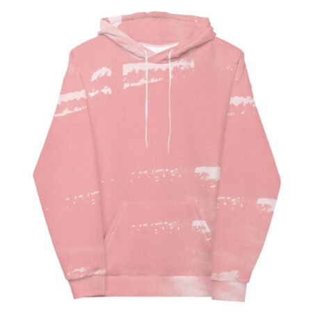 Sweat Personnalisé All Over Aquarelle Pink
