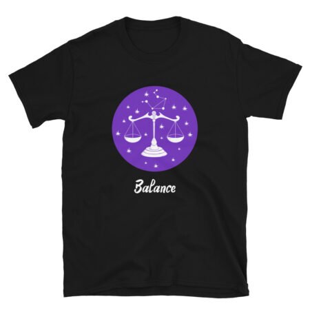 T-shirt Balance Signe Astro – Unisexe