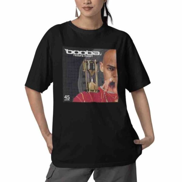 T-shirt Booba Temps Mort Cover