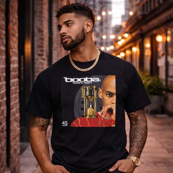T-shirt Booba Temps Mort Cover