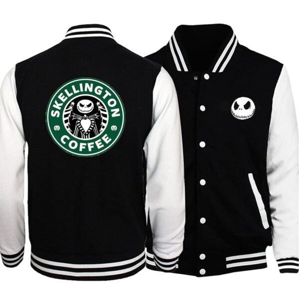 Veste Jack Skellington – Veste Baseball Teddy