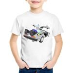 T-shirt Enfant Retour Vers Le Futur Voiture