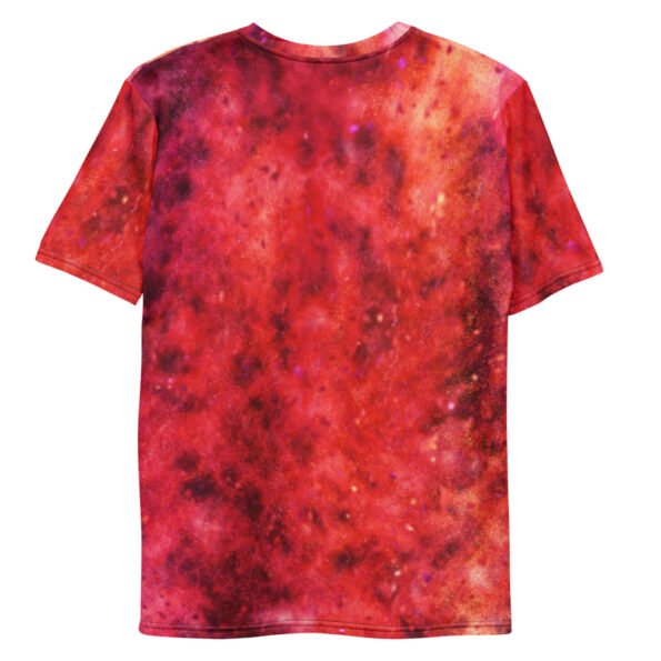 T-shirt personnalisé Full Print Colordust Orange Rouge