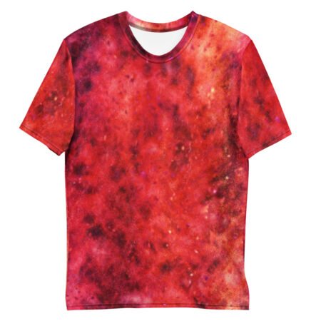 T-shirt personnalisé Full Print Colordust Orange Rouge