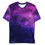 T-shirt personnalisé Full Print Colorsdust Violet pour Homme