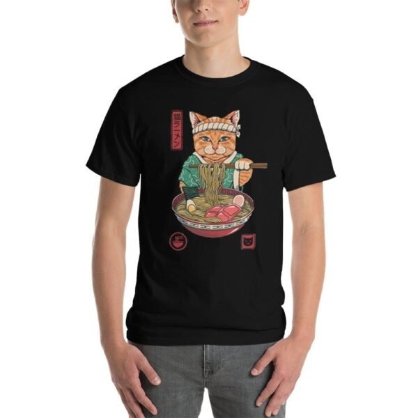 T-shirt Neko Ramen Chat Japon