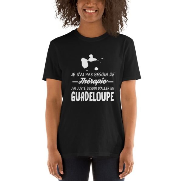 T-shirt Guadeloupe 971 Pas besoin de Thérapie