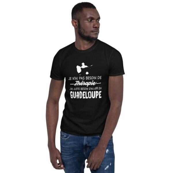 T-shirt Guadeloupe 971 Pas besoin de Thérapie