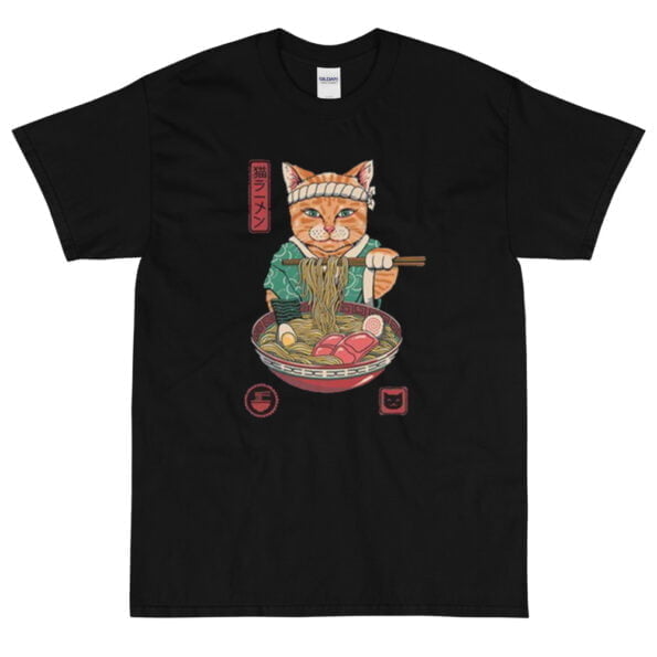T-shirt Neko Ramen Chat Japon