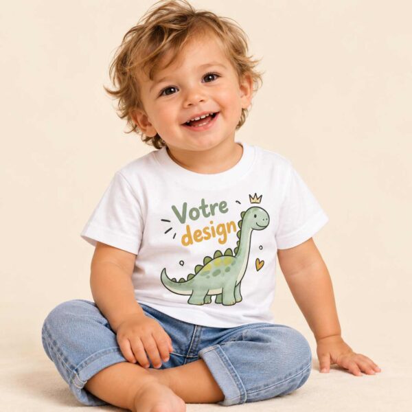 t-shirt personnalisé bébé