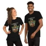 T-shirt 974 La Réunion Lé La