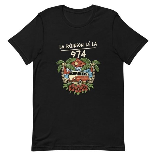 T-shirt 974 La Réunion Lé La