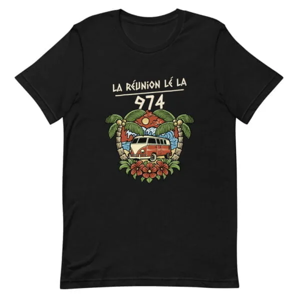 T-shirt 974 La Réunion Lé La