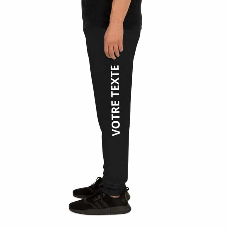 Pantalon Jogging personnalisé Unisexe Noir – Jerzees 975MPR