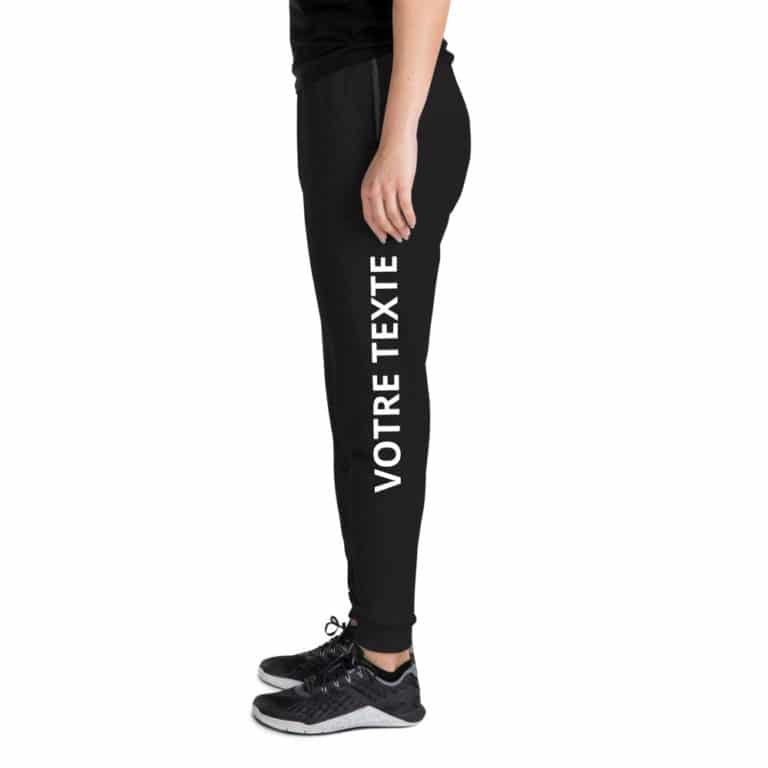 Pantalon Jogging personnalisé Unisexe Noir – Jerzees 975MPR