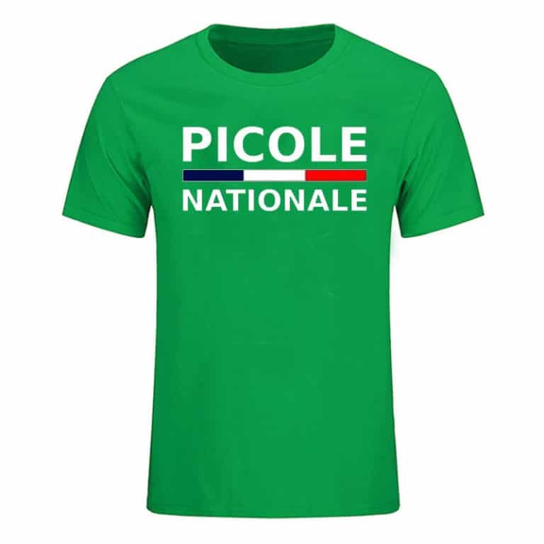 T-shirt Humoristique 'Police Nationale Picole' - Coupe Classique, Léger, Pour Homme Et Femme, Cadeau Drôle - 6