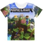T-shirt Minecraft enfant