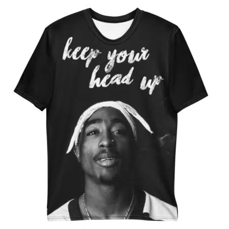 T-shirt Tupac Keep You Head Up