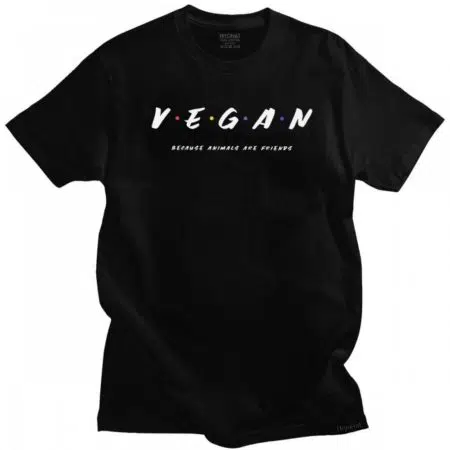 T-shirt Vegan parodie Friends