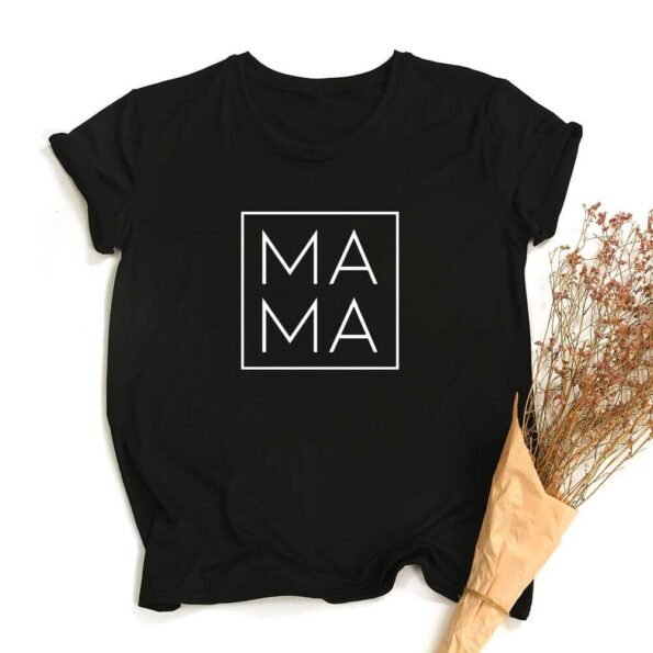 T-shirt Mama imprimé