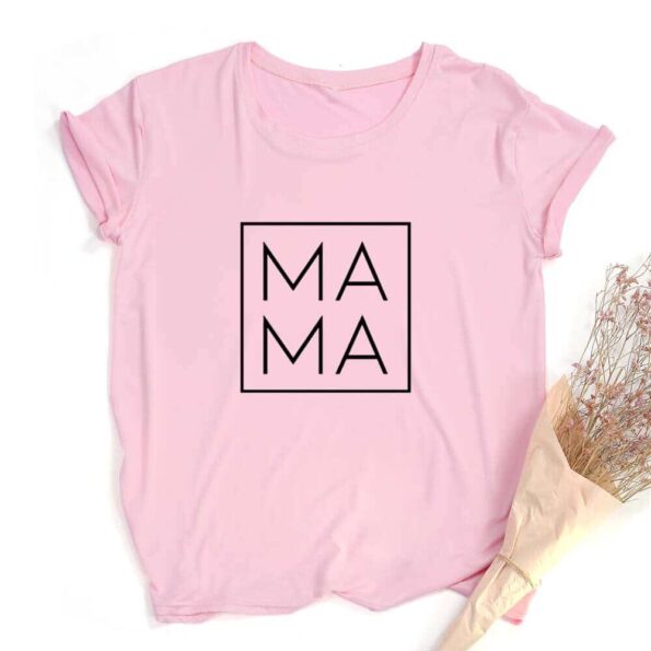 T-shirt Mama imprimé