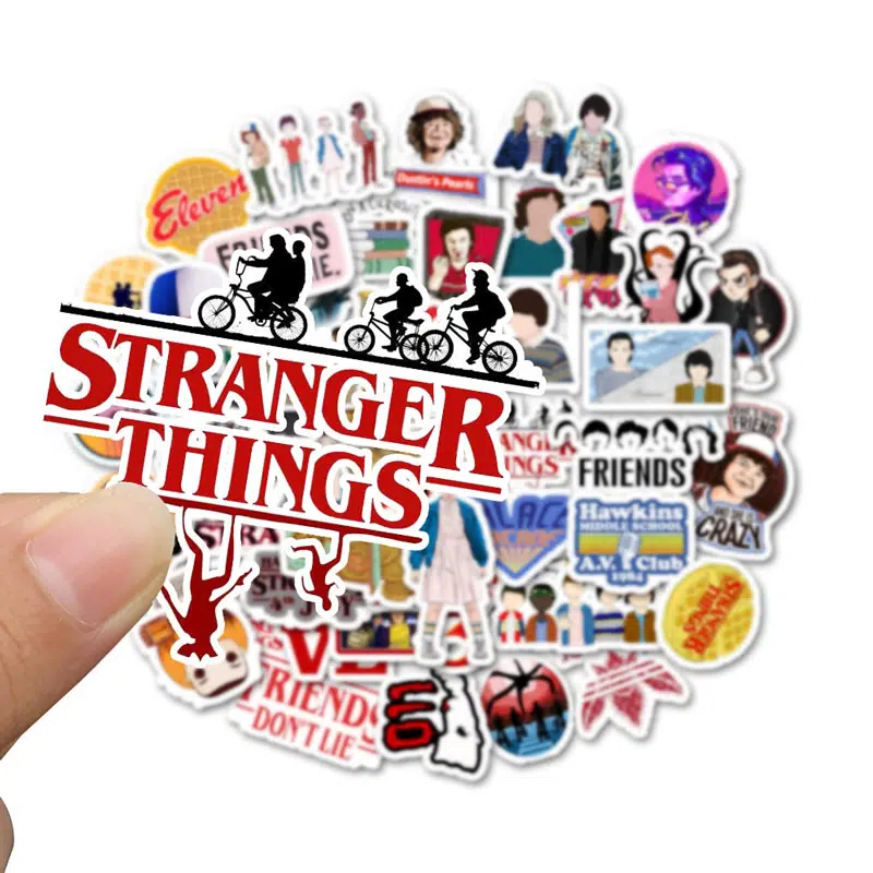 stickers stranger things