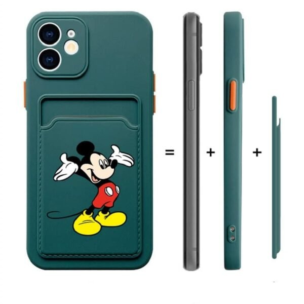 Coque iPhone 12 Pro Max Disney - Porte carte