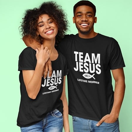 T-shirt Team Jésus t-shirt chrétien