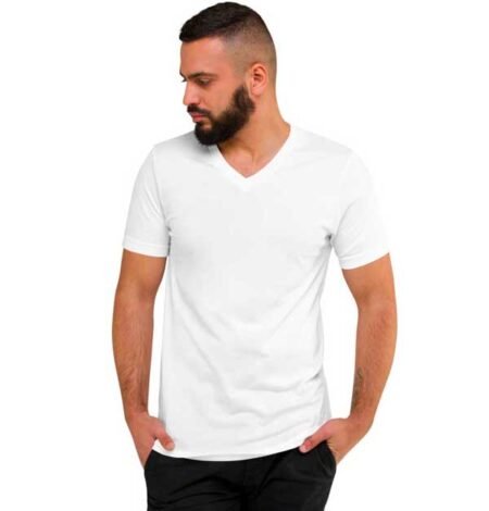 T-shirt Col V Homme