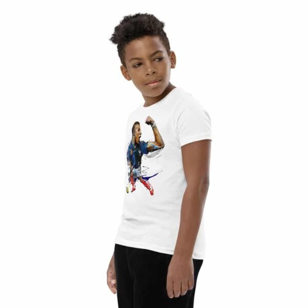 t-shirt mbappé equipe de france enfant foot