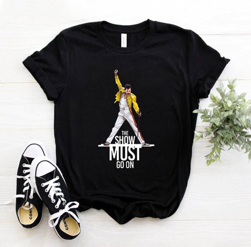 T-shirt Freddie Mercury Femme