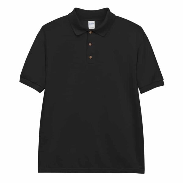 Polo Brodé personnalisé Homme noir