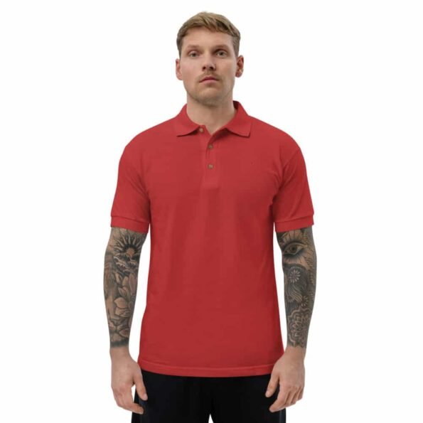 classic polo shirt red front 60f8314b8c92c