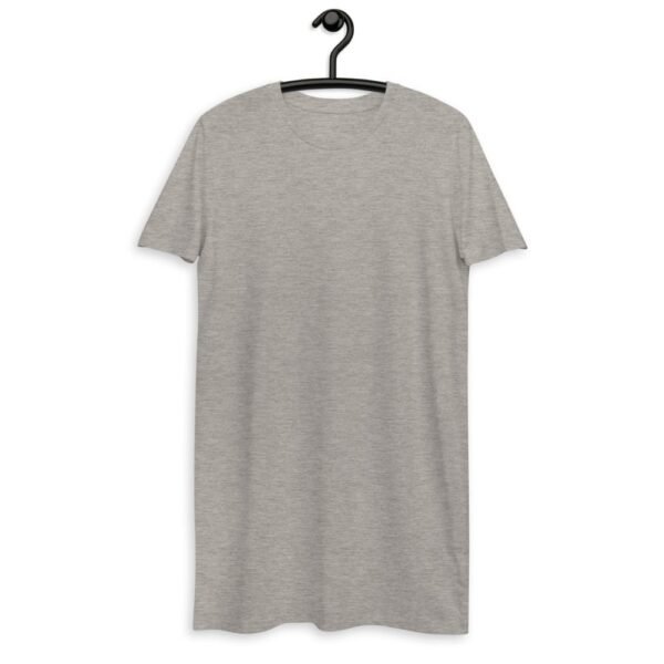 robe t shirt personnalisée en coton bio gris
