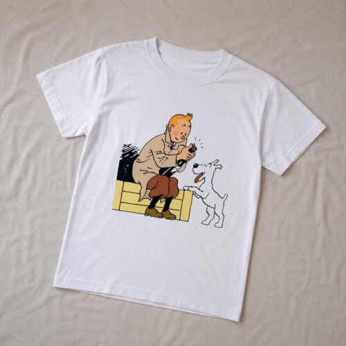 T-shirt Tintin et Milou enfant photo review