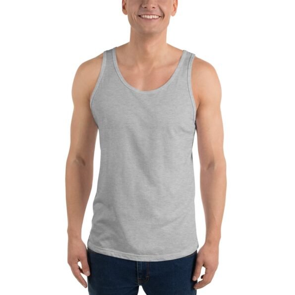 unisex premium tank top athletic heather front 60f941fa51389