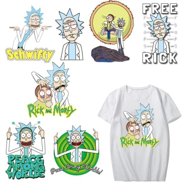 Patch de dessin anim en fer sur les lettres de transfert Appliques pour v tements bricolage