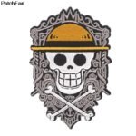 patch brode one piece luffy thermocollant x 3