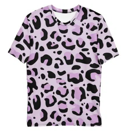 t shirt leopard violet all over 1