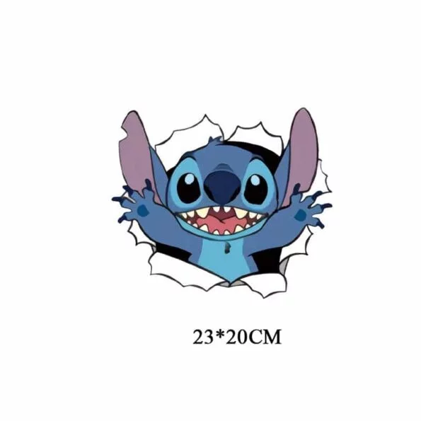 Patchs de dessin anim pour enfants v tements veste transfert de chaleur autocollants lavables impression thermique 3